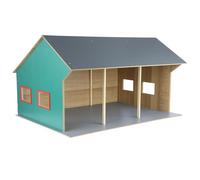 Kids Globe agricultural shed for 3 vehicles 1:16 55.5x75x43.5cm