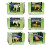 Kid's Globe Assorted Farm Animals - Goat, Pig, or Lamb - 5/6cm