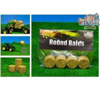 KIDS GLOBE FARMING 1:32 ROUND BALES - SET OF 4