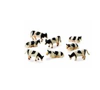 KIDS GLOBE FARMING 571878 Cow 1:87 Black/White