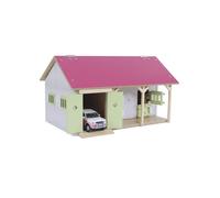 Kids Globe Horse Stable with 2 Boxes and Storage Pink Children Toy Playset