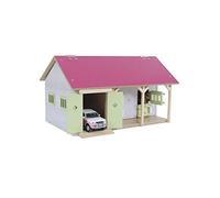 Kids Globe Horse Stable with 2 Boxes and Storage Pink Children Toy Playset