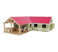 Kid's Globe Horse Stable With Storage Boxes