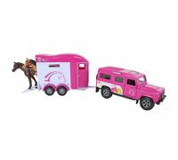 Kids Globe Land Rover with trailer 26 cm