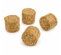 Kids Globe Unwrapped Round Bales 1:32 Scale Pack of 4 - Farm Set Accessory