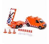Kid's Globe VW Transporter with Arrow Car Die - Cast Model - Light and Sound