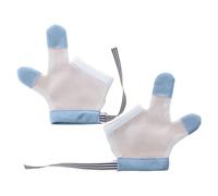 Kids Gloves to Stop Nail Biting, Thumb Sucking Guard, Stop Thumb Sucking, Breathable Guard Nail Biting, Adjustable Finger Sucking Stop for Kids, Babie