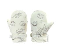 Kids Gloves Toddler Gloves Toddler Mittens Cute Print Toddler Gloves Baby Winter Mittens For Toddler Boys Girls Baby Gloves (Beige, 4-10 Years)