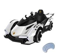 Kids Go Kart with Drift Race Pedal, 12V 7AH Battery, 390W Motors, Rocking Mode, Mood Light, Shock Springs for Smooth Handling, Suitable for Boys and Girls