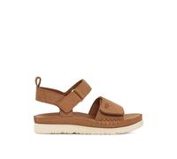 Kids Goldenstar Sandals in Leather/Suede with Touch 'n' Close Fastening hazel