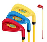 Kids Golf Club 7# Iron Loft 38 Degree Golf Irons for Beginner Children Boys Girls Aged 2-5 Carbon Shaft Golf Clubs Sports (2-3Y,Yellow)