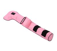 Kids Golf Club Bag, 82x9.5cm Golf Club Carry Bags with Shoulder Strap Portable Waterproof Foldable Golfs Sunday Travel Pouch for Men Women Outdoor Practice Training (Pink)