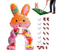 Kids Golf Game Set - Portable Mini Golf Course with Balls and Clubs | Fun Indoor Activity for Family Parties, Home, Living Room, Bedroom, Playroom | Suitable for Children Adults, Easter or Birthda