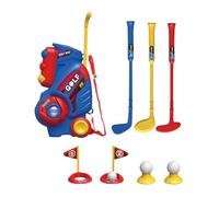 Kids Golf Set - Interactive Toy Game, Sports Training Kit, Backyard Lawn Activity, Simple Grip Design, Physical Play Tool, Birthday Gift for Girls Children Home, 8.66x5.31x14.37 inches