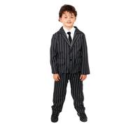 KIDS GOTHIC PARENTS ADDAMS TV MOVIE FILM CHARACTER HALLOWEEN FANCY DRESS COSTUME
