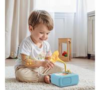 Kids Gramophone Toy With 96 Cards, Kids Phonograph Record Player, Children's Story Music Player, Nursery Rhymes & Bedtime Stories For Early Childhood Education