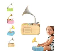 Kids Gramophone with 96 Learning Cards, 2025 New Early Education Phonograph Story Machine, Children's Music Player Toy,Toddler Music Player Storytelling Toy, Kids Phonograph Record Player Toy