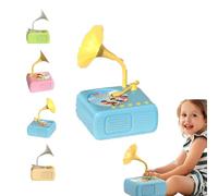 Kids Gramophone with 96 Learning Cards, 2025 New Early Education Phonograph Story Machine, Children's Music Player Toy,Toddler Music Player Storytelling Toy, Kids Phonograph Record Player Toy