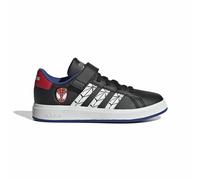 Kids Grand Court Spider-Man Trainers Black