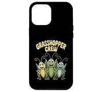 Kids Grasshopper Crew Funny Cartoon Insect Party Birthday Case for iPhone 12 Pro Max