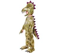 Kids Green Dinosaur Costume Set (Large Size) - Cozy & Eye-Catching Design, Perfect for Parties, Halloween, Historical, World Book Day, & Playtime Halloween Halloween