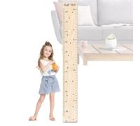 Kids Growth Chart - 120x15 Cm Wooden Wall Height Ruler, Large Measurement Chart, Child Boy Girl Growth Tracker, Easy Install Milestone Marker | Decor Height Measure for Nursery Room