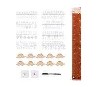 Kids Growth Chart, Cartoon Height Ruler, Cute Height Chart, Funny Growth Measurement, Children's Room Decor, Bedroom Height Measurement, Colorful Growth Tracker, Playful Height Chart, Kids