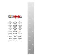 Kids Growth Chart Mirrors, Wall Hanging Ruler, 47 Inches Children's Height Tracker Decorative Mirror & Charming Aesthetic, Room Accent for Nursery, Playroom, Bedroom, Apartments or Daycare
