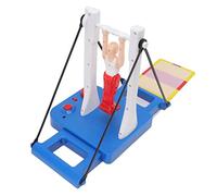 Kids Gymnastics Board Game, Convenient Funny Figure Rotating Athlete Board Game 30.6Oz ABS Low Noise Kids Board Game Toy Suitable Home Party Small Activity