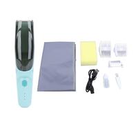 Kids Hair Trimmer, Rechargeable Baby Hair Cutting Kit, Waterproof Vacuum Hair Cutter Clippers for Children, IPX7, Plastic, Electric (Green)