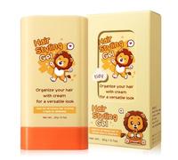 Kids Hair Wax Stick - 2-in-1 Styling & Comb Design, Moisturizing & Non-Greasy Formula for Easy Styling. Compact and Portable, Gentle Hold for All Hair Types, Suitable For Both Adults And Children