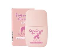 Kids Hair Wax Stick, Hair Gel and Finishing Stick with Comb Design, Refreshing Non-greasy Broken Hair Finishing Cream for Styling Flyaways and Frizz, Control Shaping Gel (Pink)