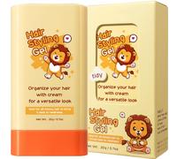 Kids Hair Wax Stick, Hair Styling Gel for Kids, 20g, Non-Greasy Formula, Gentle Hold, 2-in-1 Styling & Comb Design, for kids Waxes, Moisturizing, Easy Styling, Suitable For Both Adults And Children