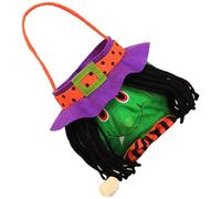 Kids Halloween Candy Carriers Bag Pumpkins Witches Theme Velvets Materials Trick Or Treats Essential Halloween Trick Or Treats Partys Supplies