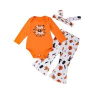 Kids Halloween Costume Baby Outfits Ghost Pumpkin Fancy Dress Funny Bat Hoodie Set Up Cute Hat Trousers Photography Props Boy Girl White