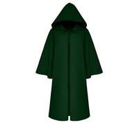 Kids Halloween Costumes For Boys Child Hooded Robe Cloak Halloween Costume Knight Wizard Cosplay Capes Gothic Fancy Dress Cosplay Tunic Costume Party Drama Stage Props For Kids Boys Girls 4-13 Years