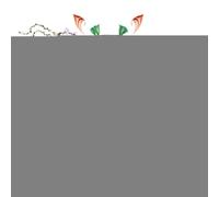 Kids Halloween Costumes Girls - Green Skirt Fairy Role Playing - Cosplay Costume Tulle Skirt Dress Up for 2-10 Years Old Girls Carnival Masquerade Fairy-Themed Party Halloween Role Play