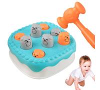 Kids Hammer Toy - Whack-A-Mole Cake Shape Game for | Interactive Pounding Toy, Preschool Learning Tool for Hand-Eye Coordination, Fun and Safe for Kids Ages 2-5, for Early Educ