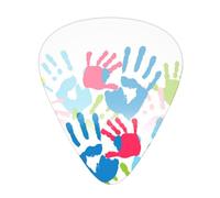 Kids Hand Print Print Guitar Pick Special Instrument Pick Unisex Guitar Pick
