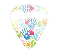 Kids Hand Print Stolmx Guitar Pick Set - Full Print Design, 3 Thicknesses Available