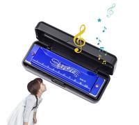 Kids Harmonica - 4 Inch Musical Toy | Metal Abs Harmonica - Water Based Safe Easy Clean Harmonicas Producing Clear Pleasant Sound for Early Learning Rhythm Training and Beginner Music Practice at Home
