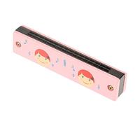 Kids Harmonica Toy, 16 Holes Harmonica Soft Wood Musical Instruments Toy for Beginner Children Boys Girls