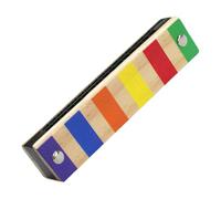 Kids Harmonica Wood - 16 Holes Double Row 13x2x3cm Musical Instruments, Beginner Mouth Organs, Children's Toy | Boys Girls Age 3 Up Birthday Party Favor Education Holiday Creativity Cognitive