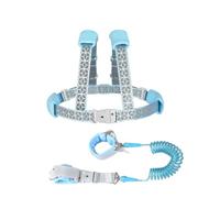 Kids Harness with Leash, Anti-Lost Wrist Link, Reflective Harness, Adjustable Safety Strap, Locking Wristband for Outdoor Travel Girls Boys Toddler Hiking, 7.09x4.72x1.18 Inches