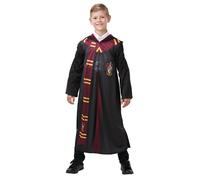 Kids Harry Potter Gryffindor Robe Printed Cape Child Fancy Dress Costume Book Da