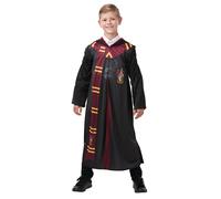 Kids Harry Potter Gryffindor Robe Printed Cape Child Fancy Dress Costume Book Da