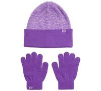 Kids Hat & Gloves Set Under Armour Junior Boys Girls Winter Warm Knit One Size