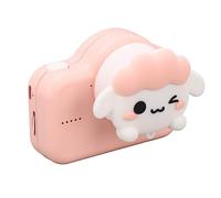 Kids HD Camera Portable USB Charging ABS Silicone 20MP Kid Digital Small Camera for Travel (Sheep Shape)