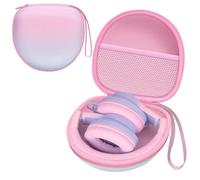 Kids Headphones Case Compatible with Candy Bila/Voopwink/iClever BTH12 HS19 BTH20 BTH26/JoySpark/MIDOLA/ADOOPE/acer/EarFun/JLab/eKids Spiderman/IMYB Kid Headphone, Gradient Pink Purple (Case Only)