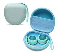 Kids Headphones Case Compatible with JBL Junior 320 / Junior JR 320BT / iClever BTH12 / HS19 / BTH26 / JoySpark-T5 / Candy Bila BH03 / EarFun/IMYB/MIDOLA MD-B01/Noot Kids Headphones, Green(Case Only)